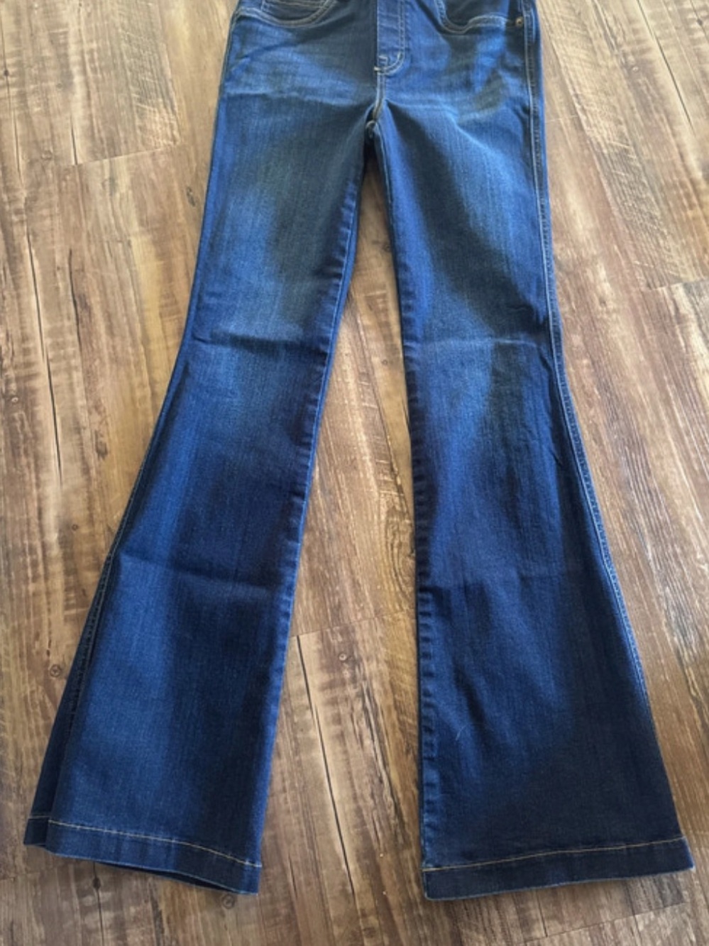 Spanx - Dark Blue Flare Jeans small petite